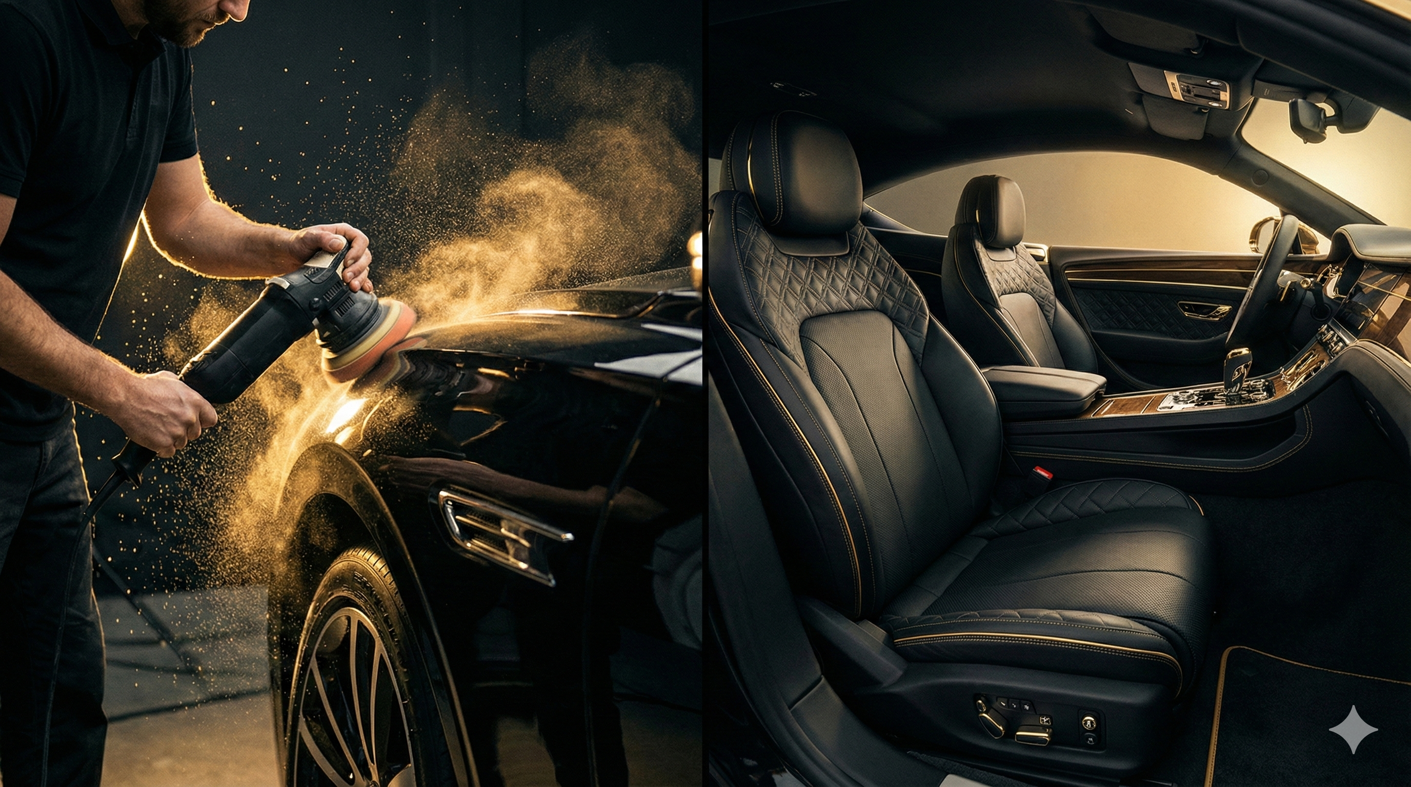 التلميع الداخلي والخارجي